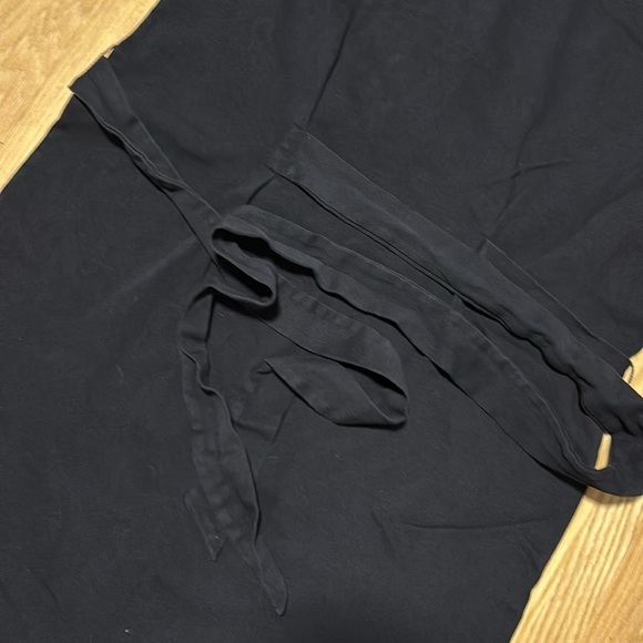 Vince Short Sleeve Tie Waste T-Shirt Dress Cotton Pullover - Picture 3 of 7